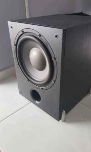 DSE A2668 8 inch front firing ACTIVE SUBWOOFER 80W