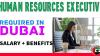 Human Resources Executive Required in Dubai