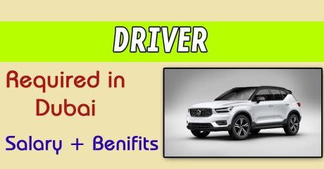 Driver Required in Dubai