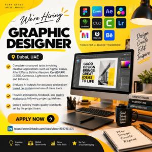 Graphic Designer Required in Dubai