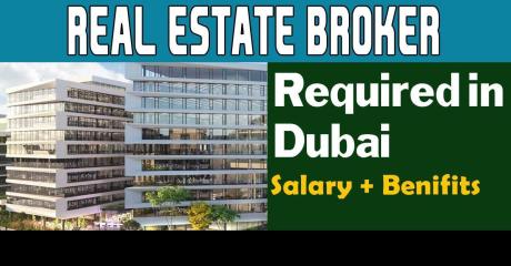 Real Estate Brokers Required in Dubai