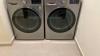 Lg thin Q washer 10kg dryer 9kg separate full set for sale