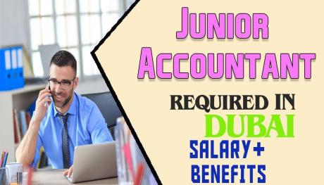 Junior Accountant Required in Dubai