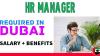 HR Manager Required in Dubai