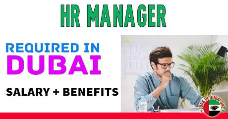 HR Manager Required in Dubai