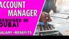 Account Manager Required in Dubai