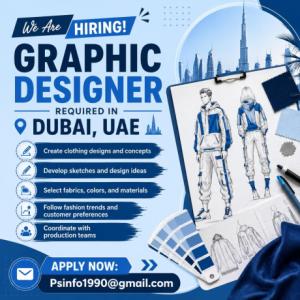 Graphic Designer Required in Dubai