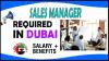 Sales Manager Required in Dubai