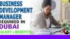 Business Development Manager Required in Dubai