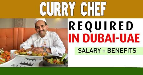 Curry Chef Required in Dubai