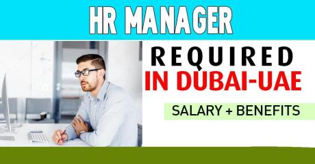 HR Manager Required in Dubai