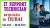 IT Support Technician Required in Dubai