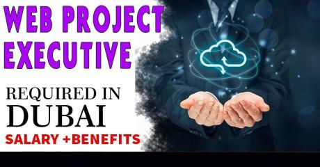 Web project executive Required in Dubai