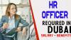 Human Resources Officer Required in Dubai