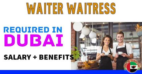 Waiter/Waitress Required in Dubai
