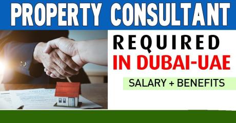 Property Consultant Required in Dubai