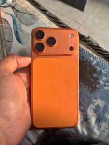 iPhone 17 pro max Orange color