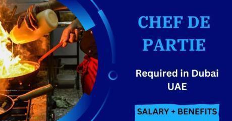 Chef de Partie Required in Dubai