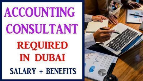 Accounting Consultant Required in Dubai