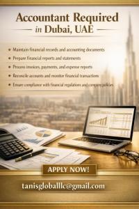 Accountant Required in Dubai