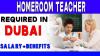 Homeroom Teacher Required in Dubai