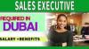 Sales Executive Required in Dubai