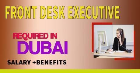 Front Desk Executive Required in Dubai