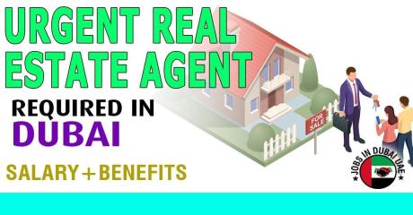 Urgent Real Estate Agent Required in Dubai