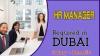 HR Manager Required in Dubai