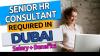 Senior HR Consultant Required in Dubai