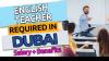 English Teacher Required in Dubai