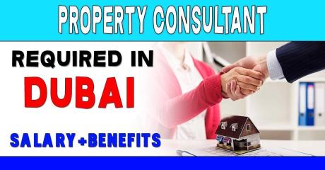 Property Consultant Required in Dubai -