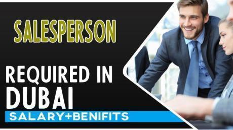 Salesperson Required in Dubai