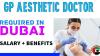 GP Aesthetic doctor Required in Dubai