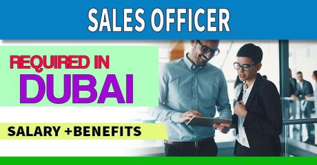 Sales Officer Required in Dubai