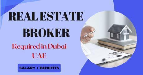 Real Estate Broker Required in Dubai