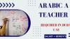 Arabic A Teacher Required in Dubai