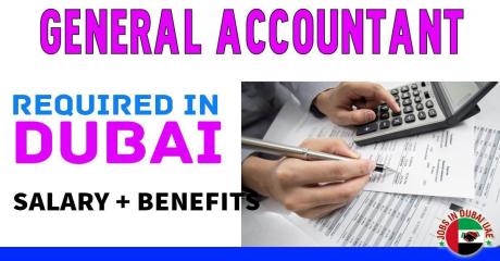 General Accountant Required in Dubai