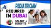 Pediatrician Required in Dubai