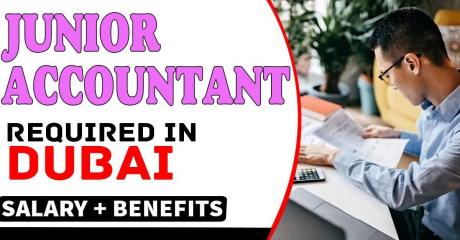 Junior Accountant Required in Dubai