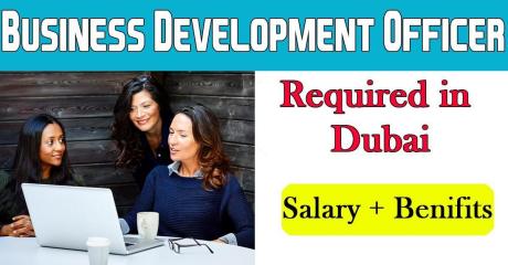 Business Development Officer Required in Dubai