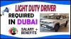 LIGHT DUTY DRIVER Required in Dubai