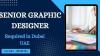 Senior Graphic Designer Required in Dubai