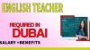 English Teacher Required in Dubai