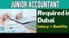 Junior Accountant Required in Dubai