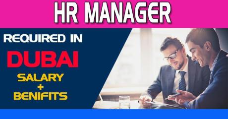HR Manager Required in Dubai
