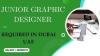 Junior Graphic Designer Required in Dubai