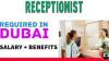 Receptionist Required in Dubai