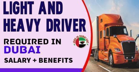 Light and Heavy Driver Required in Dubai