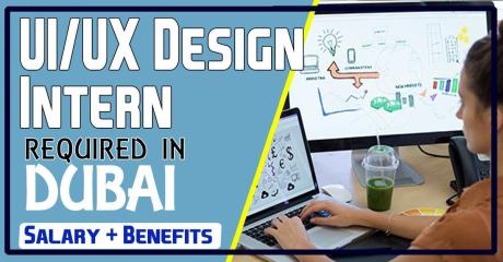 UI/UX Design Intern Required in Dubai